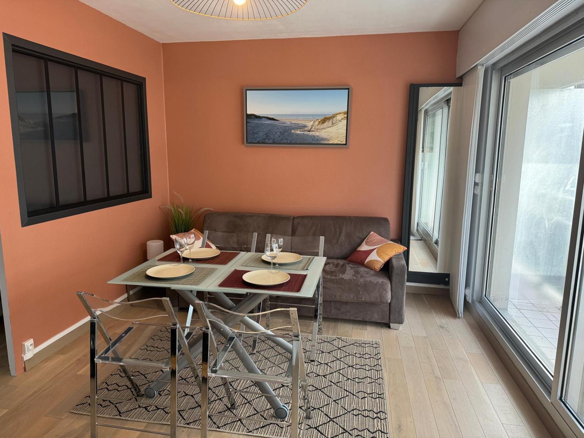 Chez Tonton, Studio Cabine Au Calme Avec Parking Le Touquet Экстерьер фото